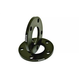 AKATA SPACER 5MM AKATA WHEEL SPACERS FOR DODGE HORNET 5X110 CB 65.1 BLACK ANODIZED