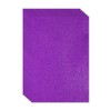 PATIKIL 2mm(1/10") Thick Adhesive Glitter Foam Sheet 16x24inch(40x60cm) Light Purple,