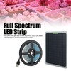 20W Full Spectrum Solar Power Lamp LED 5V IP65 Waterproof