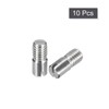 uxcell 10Pcs M5 x 12mm Slotted Cylindrical Pin 304 Stainless