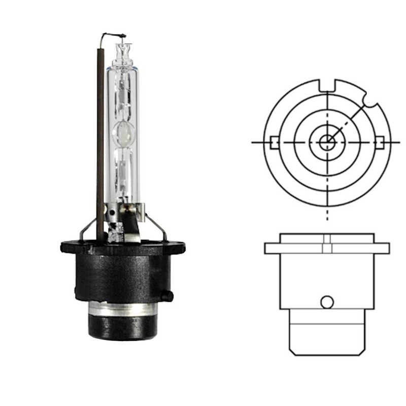 HELLA 8GS 007 949-261 Bulb - D2S - Xenon up