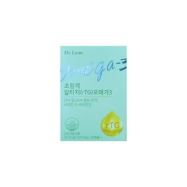 Dr.Lin Supercritical Altige Omega 3 1025mg 30 capsules 1 box Y / 닥터린 초임계 알티지 오메가3 1025mg 30캡슐 1박스 Y
