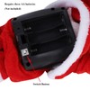 Xmas Electric Santa Claus 12'' Singing Dancing Santa Claus Ornaments
