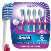 Oral Cepillo Dientes Radiant Cerdas Medias Limpieza Intensa Unidades