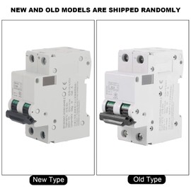 Disyuntor DC Interruptor de Circuito de Aire en Miniatura 1pc 250V DC 2P 16A/32A/63A Protección Contra Cortocircuitos del Interruptor de Energía Solar(32A)