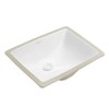 Swiss Madison SM-UM624 Plaisir 18 Rectangular Under-Mount Bathroom Sink