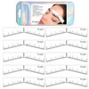 Guapa Eyebrow Ruler Stencils Easy Mapping Shaping Sticker Stencil Microblading