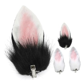 CORHAD 2pairs Bunny Ears Hairpin Rabbit Ear Clip for Boys and Girls Furry Headwear Cosplay Girl Party Accessory Decor for Festivals