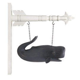 K&K Interiors 12332A 13 Inch Black Resin Whale Arrow Replacement