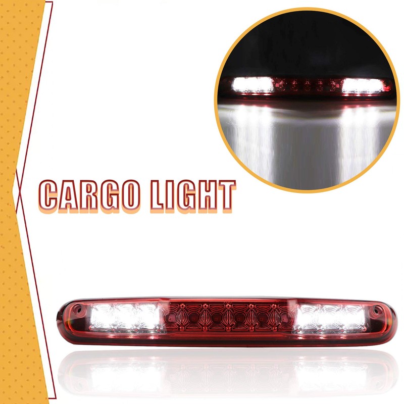 Tresound 3rd Third Brake Light for 2007-2013 Chevy Silverado/GMC Sierra
