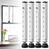 Gadgetzan 4 Pack Window Security Bars Adjustable 11"-18",Portable Short Sliding