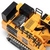 kolegend Hobby Metal Mini RC Excavator for Adults, Remote Control