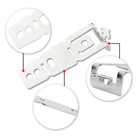 2 Pack WD01X27759 Dishwasher Mounting Brackets Fits For GE Hotpoint Dishwasher