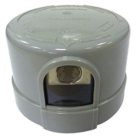 Dayton Photocontrol, 120VAC Voltage, 1800 Max. Wattage, Turn-Lock Mounting