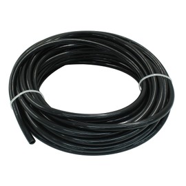 LifCratms 8mm x 5mm Pneumatic Tubing PU Polyurethane Air Compressor Tubing Air Hose Line for Fluid Transfer (Black 32.8ft/10Meters)