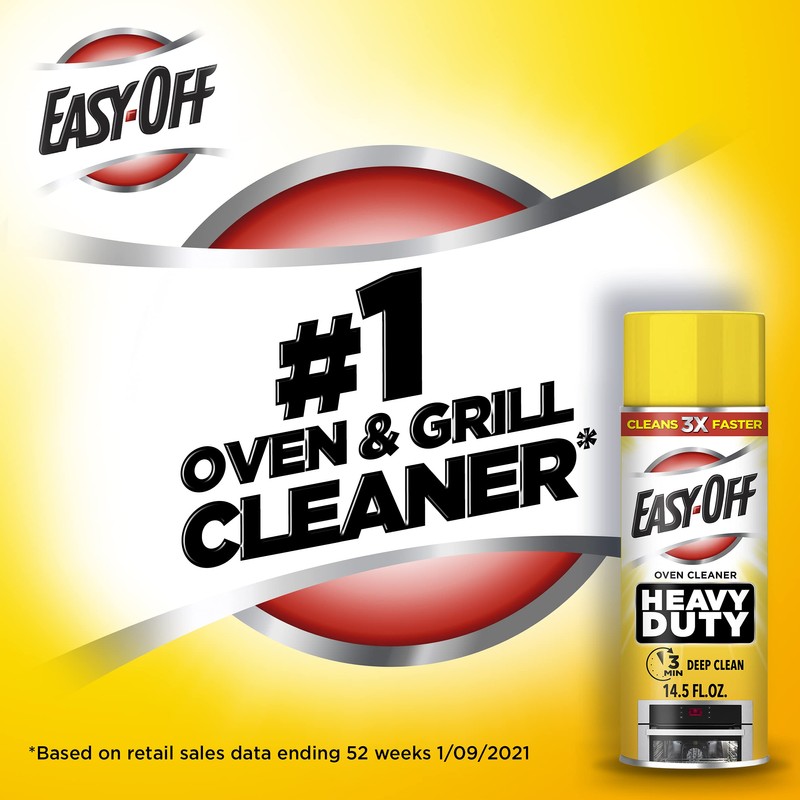 Easy-Off Heavy Duty Oven Cleaner, Regular Scent 87 oz (6