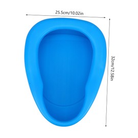 Cabilock pan for Patients Emergency Pee Comfortable Hospital Home Pan Pan for Elderly for Women Chamber Pot Potty Washable Man Plastic Female