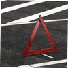 FUNOMOCYA 3pcs Portable Road Emergency Triangle Car Warning Triangle Reflective
