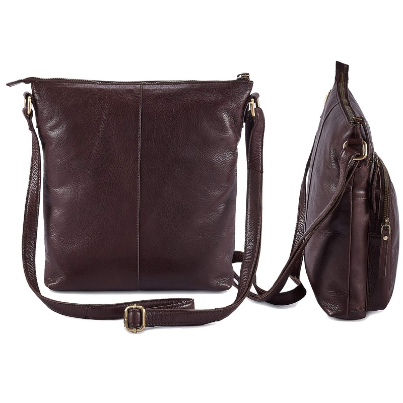 Wise Owl Genuine Leather Crossbody Handbags & Purses for Women