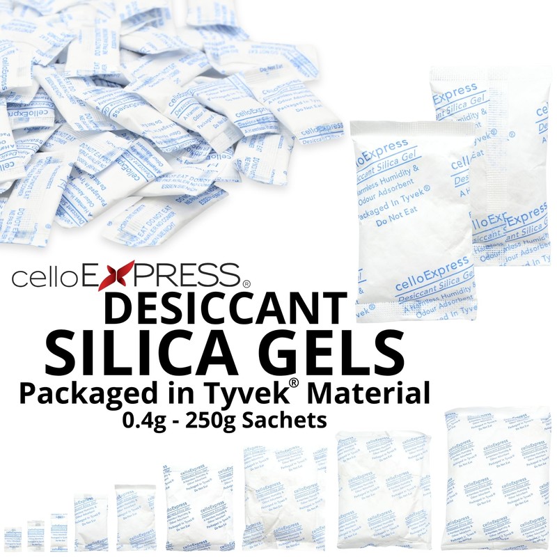 celloexpress 10g Silica Gel Pouches - Pack of 5 -