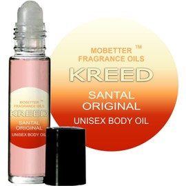 MOBETTER FRAGRANCE OILS Kreed Original Santal Unisex Body Oil 1/3 oz roll on Glass Bottle