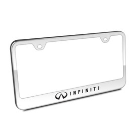 Au-Tomotive Gold Infiniti Stainless Steel Frame – Laser Etched Mirrored