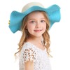 Sombreros de sol de ala grande para niños, multicolor, para