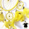 Large Yellow Dream Catcher