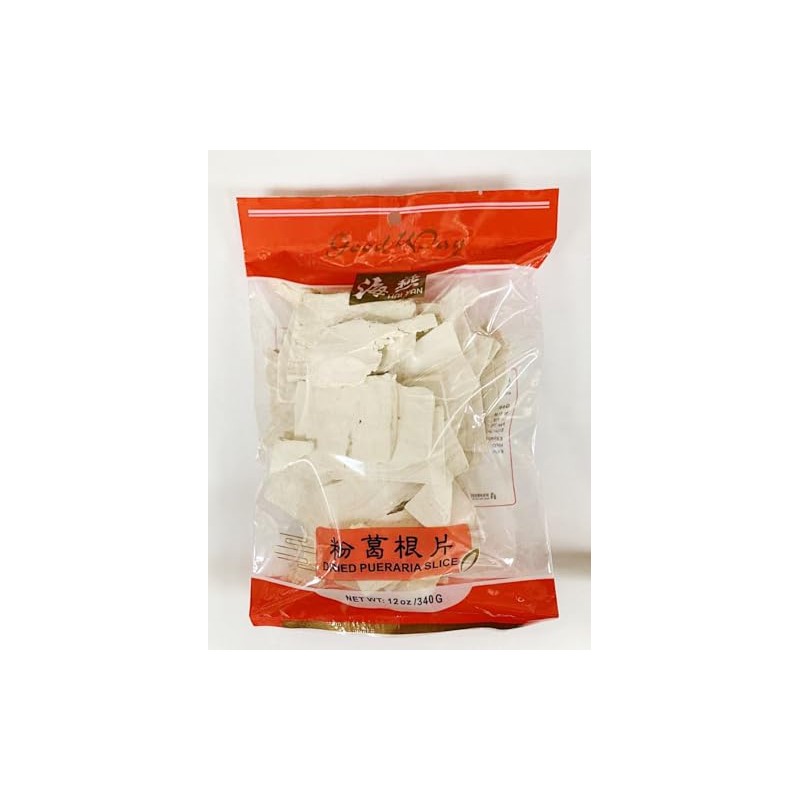 Dried Pueraria Root Slices, 12 oz, 340g, Pack of 2