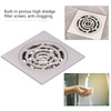 Brushed Shower Floor Drain Copper Floor Strainer for Kitchen Bathroom
