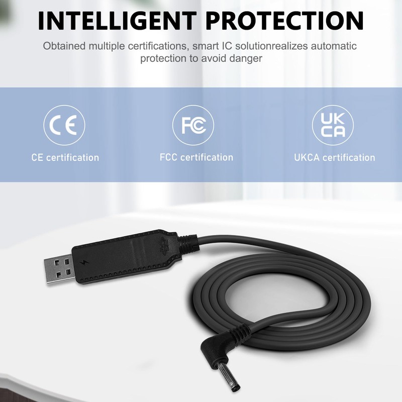 Power Cord Compatible with Cobra RAD 480i 350 380 450