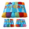 Bright Bots Unisex Combo, Pack of 6 Muslin Squares (70 cm)