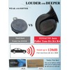 SYOAUTO Car Horn 12V Loud Universal Fit High Low Tone
