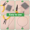 33ft Jewelry Chain Roll, Small Chain, Stainless Steel Curb Chain