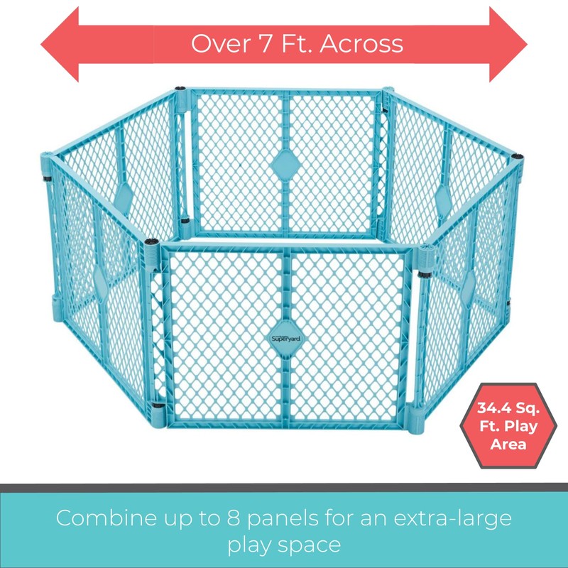 Toddleroo by North States - Superyard 2-Panel Extension: 65.5 Inch