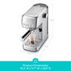 CASABREWS 3700 Essential Espresso Machine 20 Bar, Stainless Steel Cappuccino