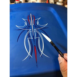 Andrew Mack / Von Dago Pro-Series "Pro-Series" PREMIUM Top of the Line #00 Pinstriping Sword Brush by VON DAGO
