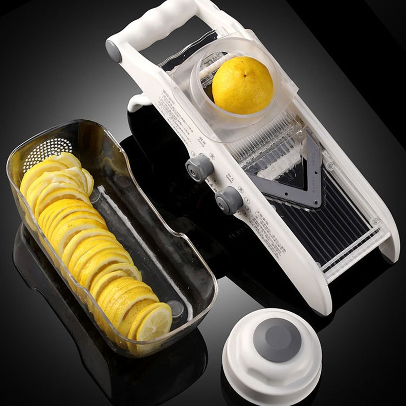 Fruit and Vegetable Slice Cutter Stainless Steel Lemon Potato Slicing
