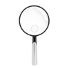 Feosky Handheld Reading Magnifier, 10X Magnifier, 90mm Shatterproof Lens, Adults