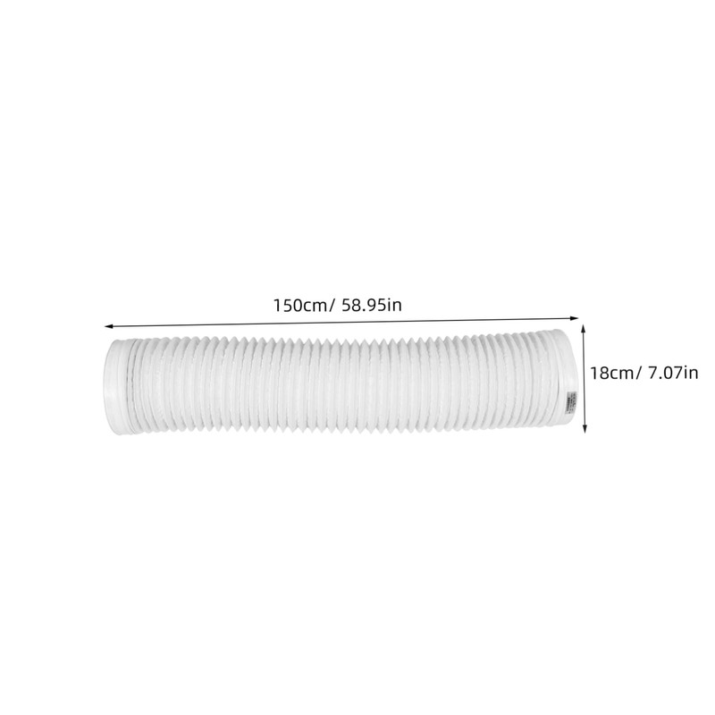 COHEALI Flexible Exhaust Hose Durable Ventilation Tube for Drum Dryers
