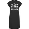 Hippowarehouse Complete & Utter Pancake Tosser t-Shirt Dress Women's Adults