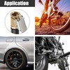 QUARKZMAN Car Motorcycle Tyre Inflator Extension Hose 100 cm 39.37