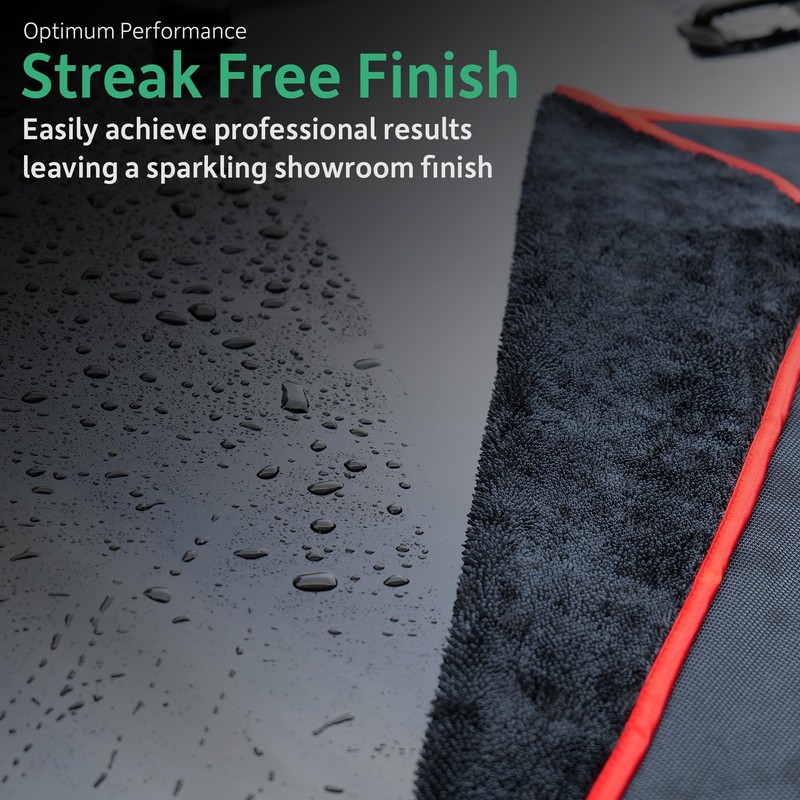 AutoGear NEW IMPROVED Car Drying Towel Extra Large 80x80cm is
