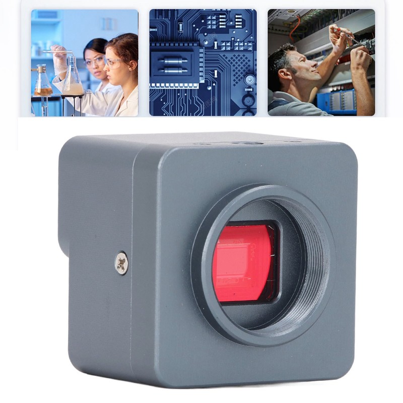 USB Microscope Camera 4K 8MP Digital Electronic Eyepiece with 0.5X
