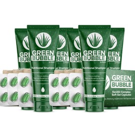 Green Bubble by Bubbly Green Bubble Hair Growth Set by Bubbly (Pack of 6)