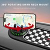 Car Phone Holder, 3-in-1 Dashboard Pad Rotatable Phone Holder with