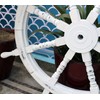 Nautical Handcrafted Wooden Ship Wheel - Home Wall Decor -