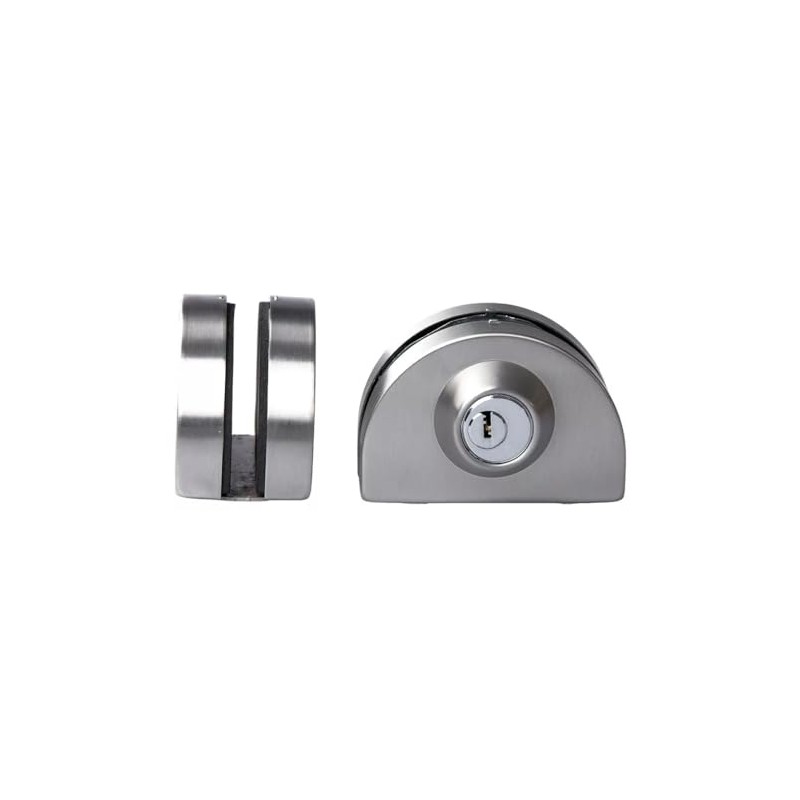 SLNXA Cerradura de Doble Cara para Puertas de Cristal Sin