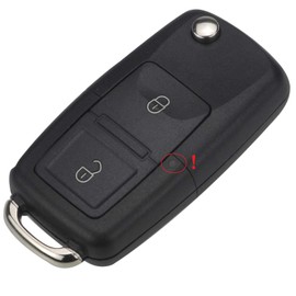 INION VWKS01 Flip Remote Key Case with 2 Buttons