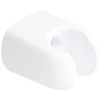 Kakudai 358-123 Bath Shower Hook, Round Hook, White